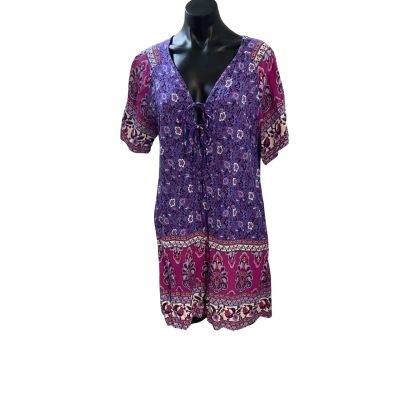Rusttydustty  Womens  Size XXL Playsuit Floral / Purple 