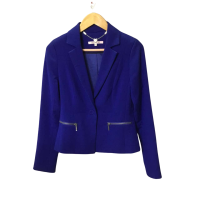 Women’s Size 10 Blue Review Blazer