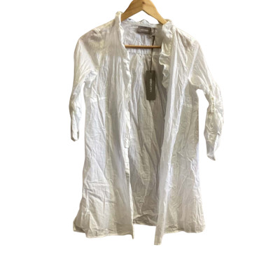 Susan Womens  Size 10 White Shirt