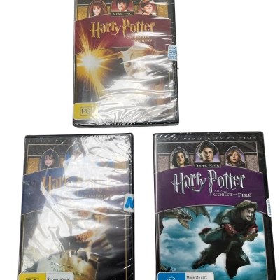 Harry potter new DVDs X3