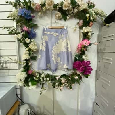 Review Womens  Size 8 Midi Skirt Lilac