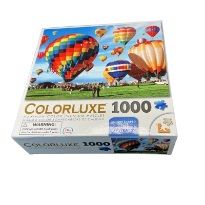 Colorluxe 1000 piece puzzle hot air balloons 