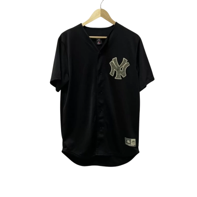 New York Yankees Majestic Mens  Size M Jersey Black  