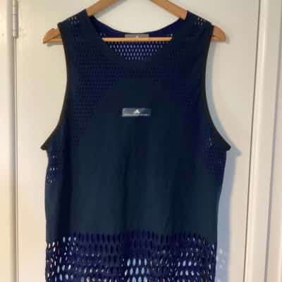 adidas by Stella McCartney Sports top Size L Navy Blue 