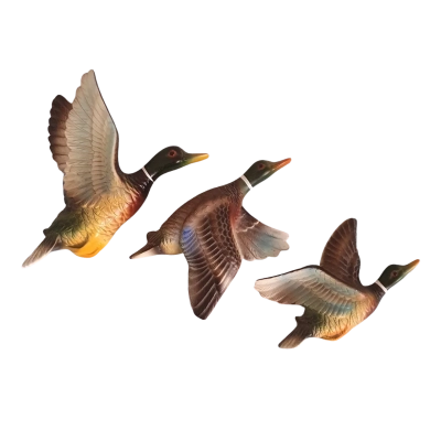 Vintage Flying Ducks - Set of 3