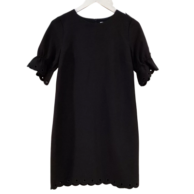 Seed Womens  Size 6 Midi Dress Black  