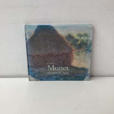 Clause Monet: Painter of Light hardcover book