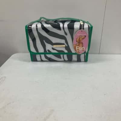 Peter Alexander Women’s Black/Multicoloured Travel Makeup Bag