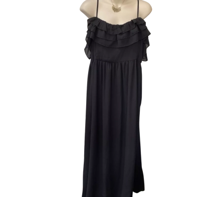 Atmos&Here  Size 14 Black Maternity Maxi Dress