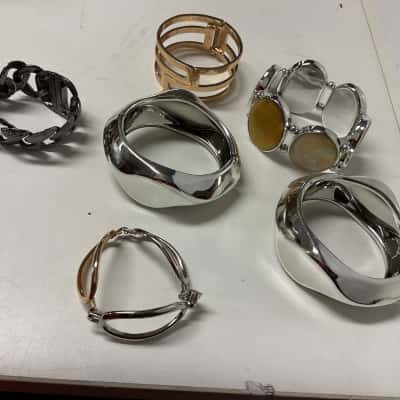 Assorted  Womens Bracelets Gold / Silver tones