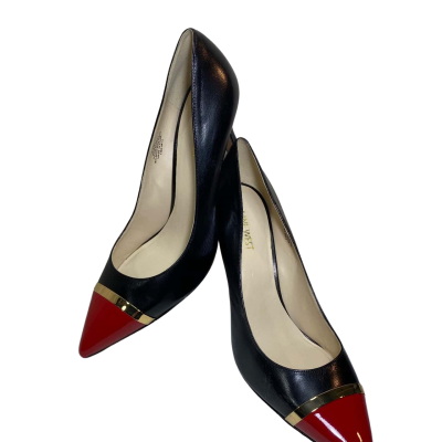 Nine West Womens  Size 9.5 Black  / Red Nwmatea 