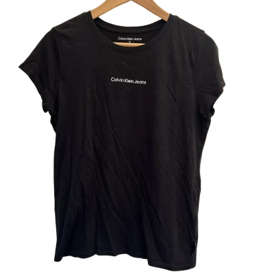 Calvin Klein Jeans Womens Size M Black T-Shirt  
