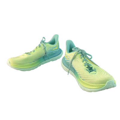 HOKA ONE ONE Mens Mach 5 Profly running shoes Size US 9 Green / Teal / Turquoise 