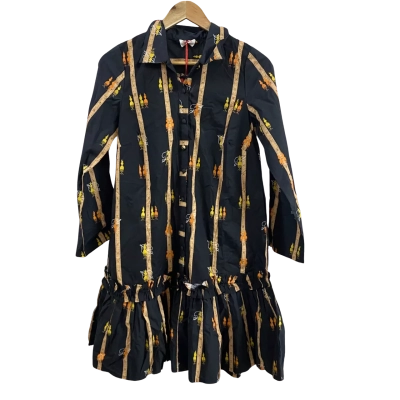 Leona Edmiston Womens  Size XS Long Sleeve Shirt Dress 
