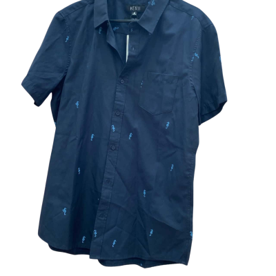 Kenji Mens  Size XL Navy Blue Shirt