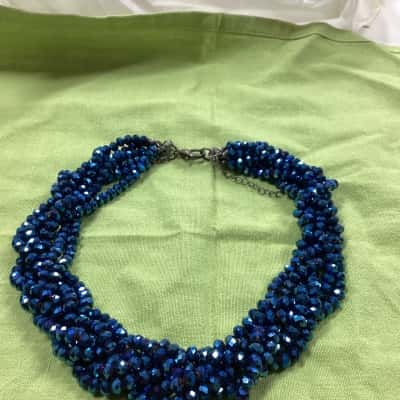  Womens Beaded Necklace multilayer beaded necklace (jb)