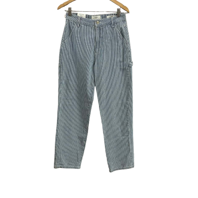 Cotton On Womens  Size 10 Carpenter Jean Blue Stripe