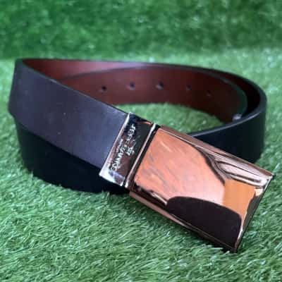 Jeff Banks Brown Leather Belt Size 30-34