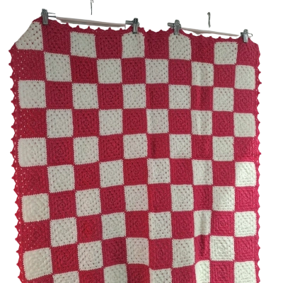 Beautiful Hand Knitted Blanket 