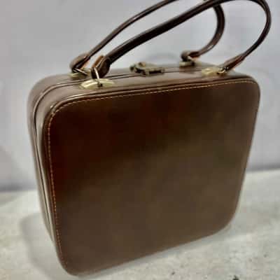 Vintage Damir Beauty Brown Leather Case 