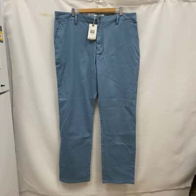 Rivers Mens Pants Size 38 Blue RRP$70