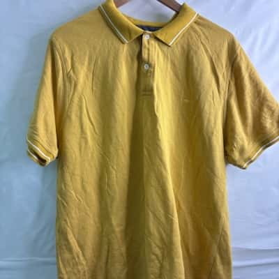 R.M. Williams Mens Size XXXXL Polo Shirt Yellow 