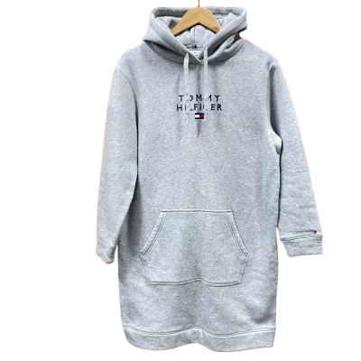 Tommy Hilfiger Light Grey Hoodie Dress Size S