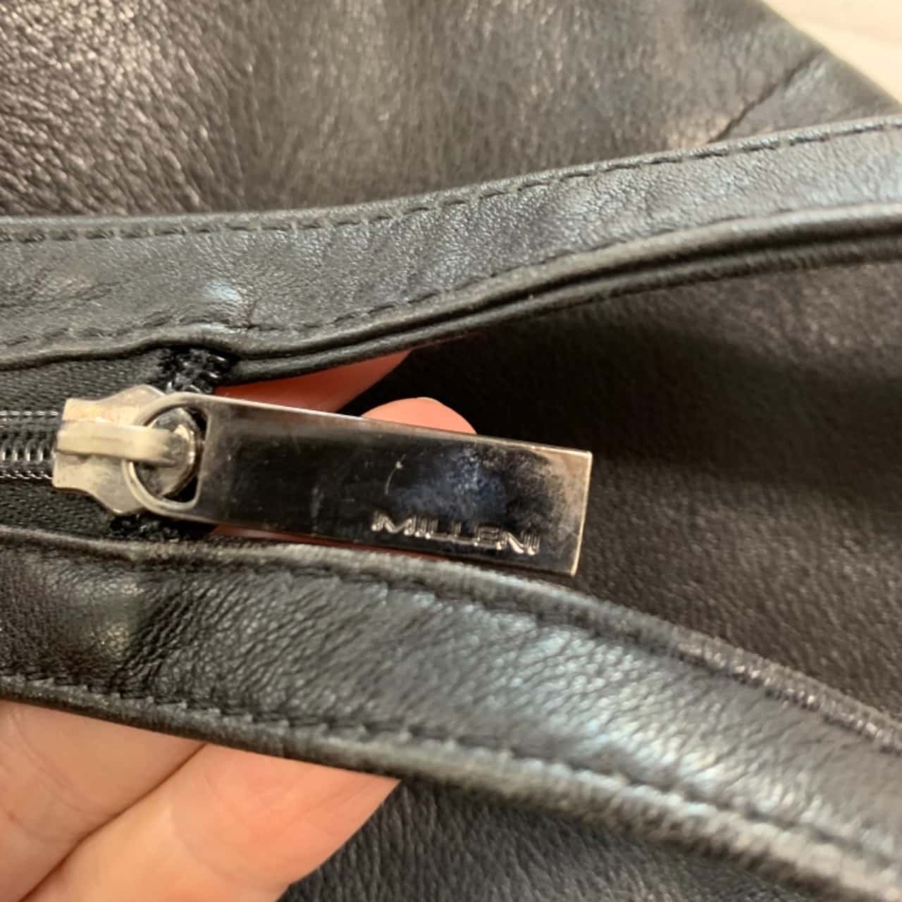 milleni leather backpack