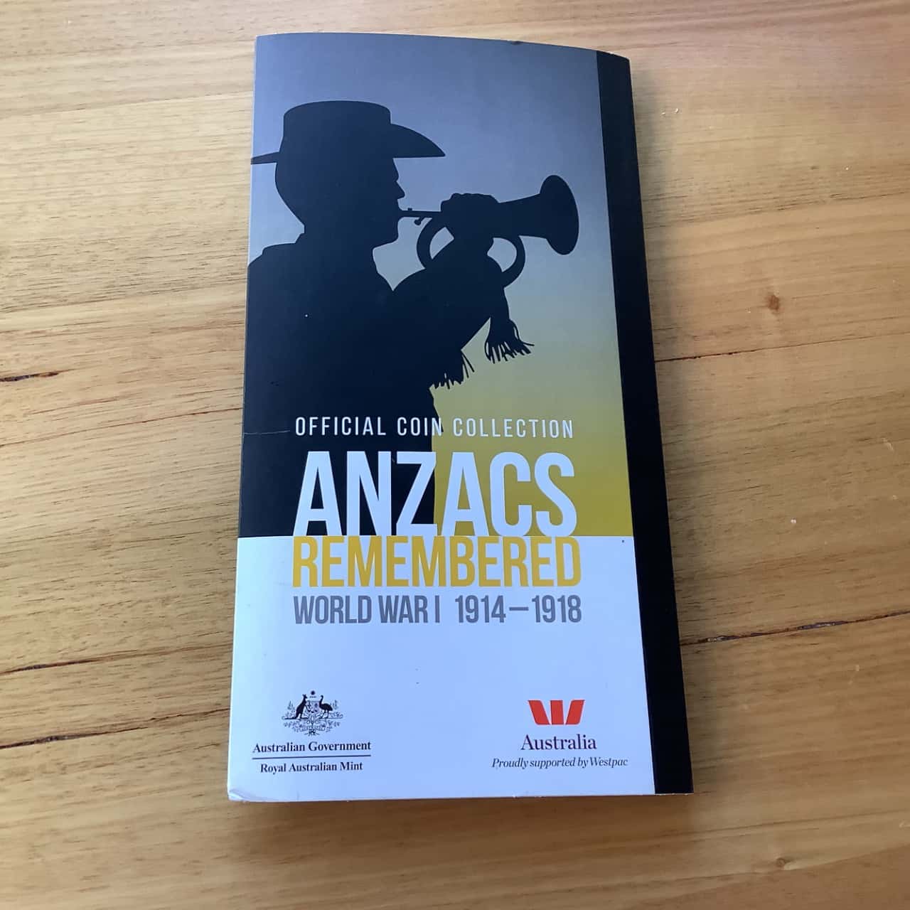 REDUCED****Royal Australian Mint. Anzacs Remembered World War 1-2(s)