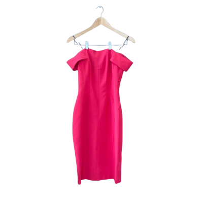 Karen Millen Size 10 Formal Dress Pink  