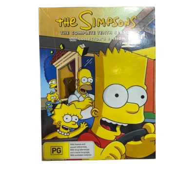 The Simpsons The Complete Tenth Season DVD Collectors Edition 