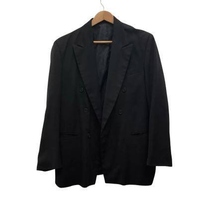 Vintage Zeds Mens  Size 38 Blazer Black  