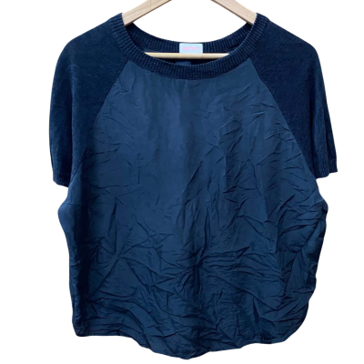 Gorman Black Knit Contrast Top Size 10