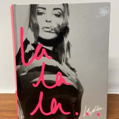 Kylie Minogue La La La hardcover book 