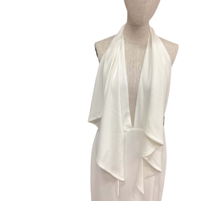 Misha Collection Womens  Size 12 Cocktail Dress White 