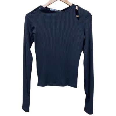 North Node Black Asymmetrical Top Size M