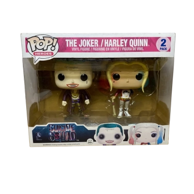 Funko Pop Suicide Squad The Joker and Harley Quinn 2 pack