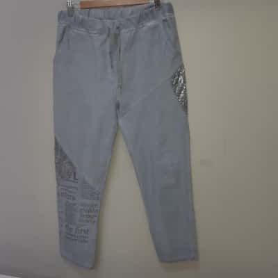 Bottega Moda Sequin Patchwok Pants