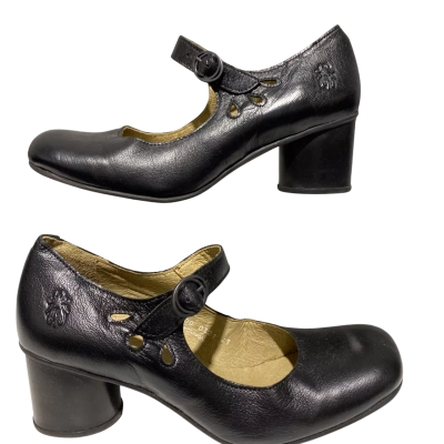 Fly London Womens  Size 41 Heels Black  