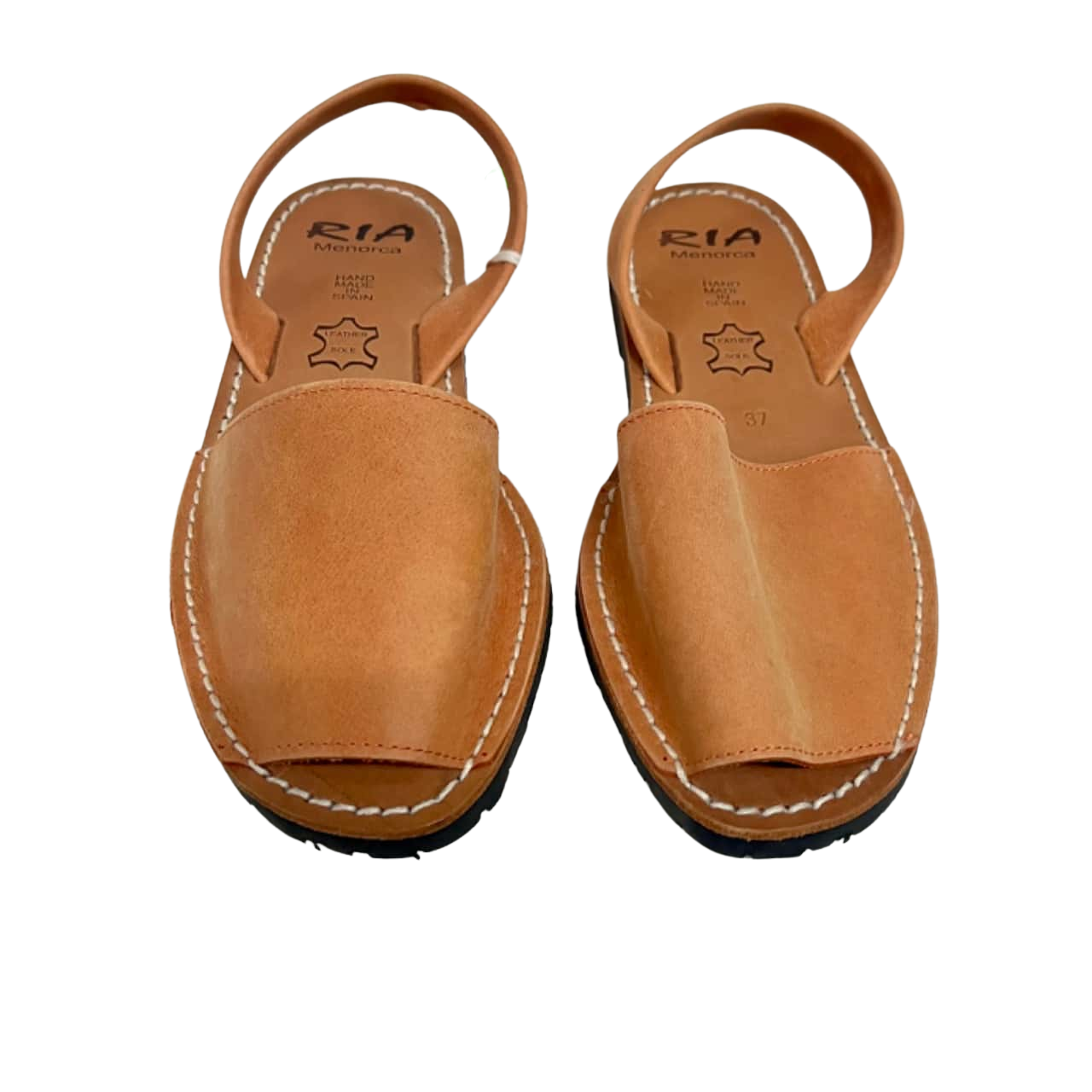 Menorca Size 37 Brown leather flats