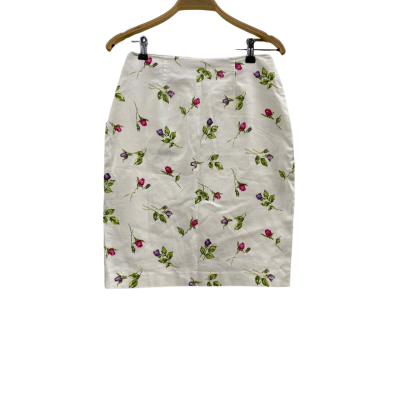 Diesel Women's Skirt Size 10 Floral / White 