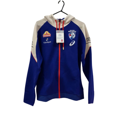 AFL ASICS WESTERN BULLDOGS HOODIE.  BRAND NEW SIZE S