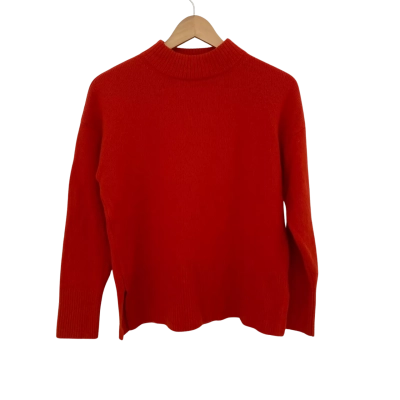 Country Road Womens  Size S Turtleneck Jumper Orange 