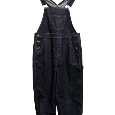Hurley, Womens, Size S, navy blue denim overalls