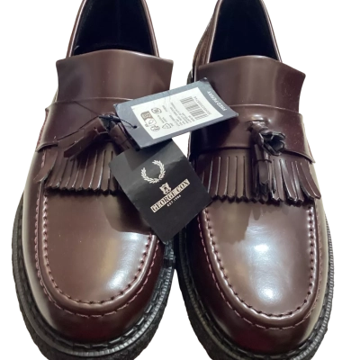 George Cox Mens  Size 9 Dress shoes Brown 
