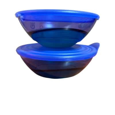 Tupperware sheerly elegant bowls 