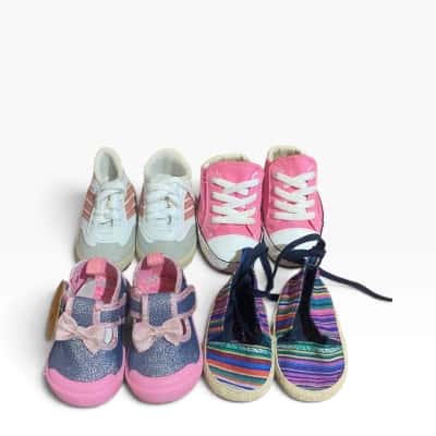 Baby   Size 3 Shoes  x 4
