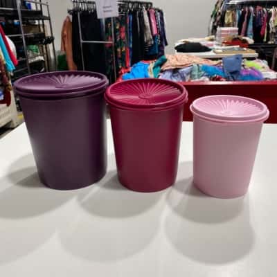 Tupperware Set of 3 