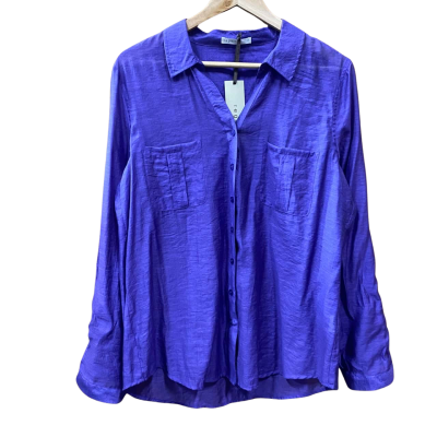 Regatta Purple Long Sleeve Shirt Size 14