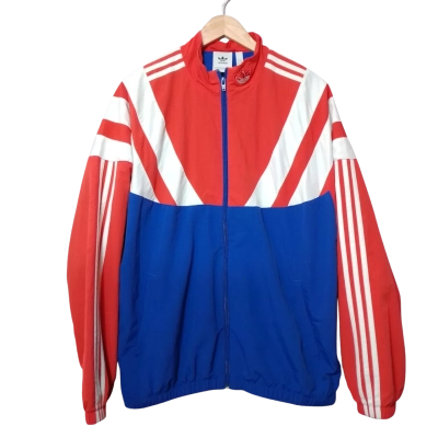 Adidas Originals Size L Blue / Red / White Balanta 96 Track Jacket 